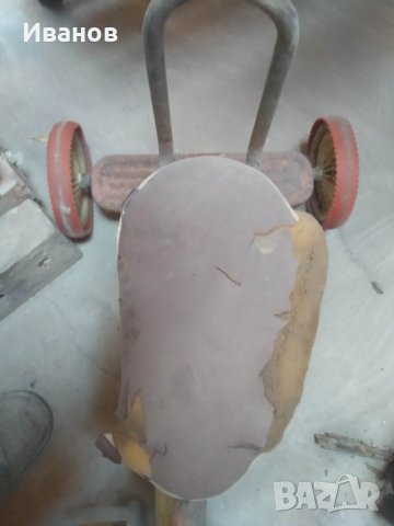 Детско колело триколка от соца, снимка 2 - Велосипеди - 38191016