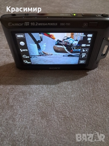 Фотоапарат Sony cyber shot DSC-TX1, 10,2 Mp, снимка 3 - Фотоапарати - 52369996