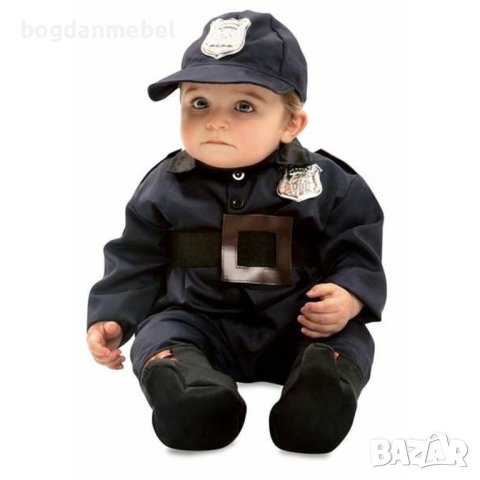 Маскировъчен костюм за бебета My Other Me Полиция - 7-12 месеца