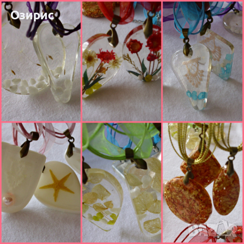 Уникални колиета - ръчна изработка, снимка 8 - Колиета, медальони, синджири - 44585023