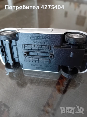 Колекционерска,метална количка welly,seat 600, снимка 4 - Колекции - 51107492