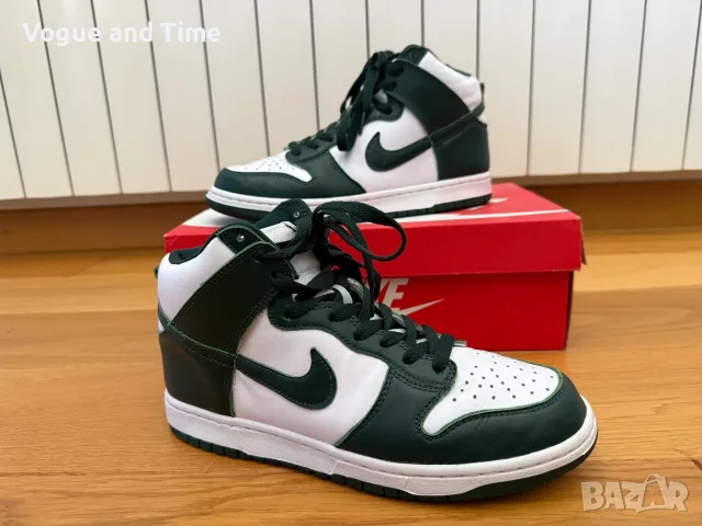 Маратонки Nike Dunk High SP Spartan Green, снимка 3 - Маратонки - 55846482