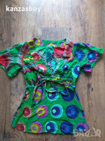 desigual - страхотна дамска риза, снимка 5 - Ризи - 35526433