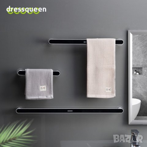 3686 Самозалепваща стойка за хавлии и кърпи за баня