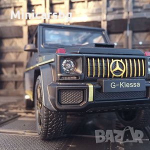 Метални колички: Mercedes-Benz AMG G63 / G-Wagon (Мерцедес-Бенц АмГ), снимка 5 - Колекции - 31256023