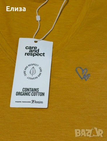 Дамска тениска Tom Tailor Denim, снимка 2 - Тениски - 54305291