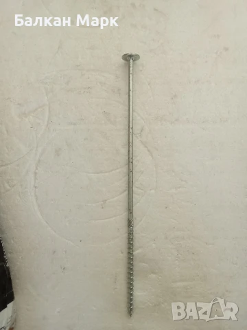 Винтове за дърво 8x300/100 с широка периферия, тип торнадо– Torx – 50 бр. – Isover, снимка 5 - Железария - 50656559