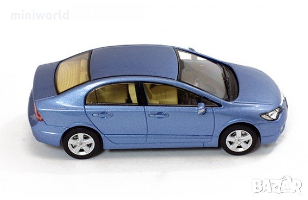 HONDA CIVIC 2006 - мащаб 1:43 на Premium X моделът е нов в PVC дисплей-кейс, снимка 3 - Колекции - 29587122