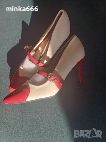 Красиви дамски обувки, снимка 3 - Дамски обувки на ток - 52960341