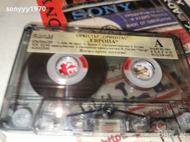 ОРКЕСТЪР ОРИЕНТАЛ-ЕВРОПА 0801261421, снимка 16 - Аудио касети - 53032288