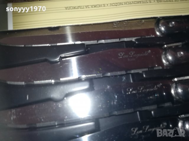 laguiole 6бр BLACK-knives france 2002211330, снимка 9 - Колекции - 31886749