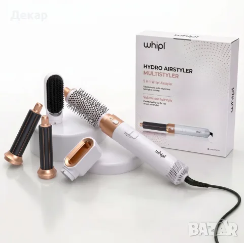 Whipl стилизатор за коса 5 в 1, снимка 2 - Маши за коса - 56539741
