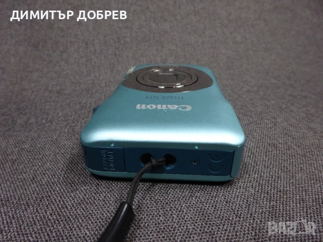 ЦИФРОВ ФОТОАПАРАТ CANON IXUS 105 12,1MP DIGITAL CAMERA, снимка 10 - Фотоапарати - 53946579