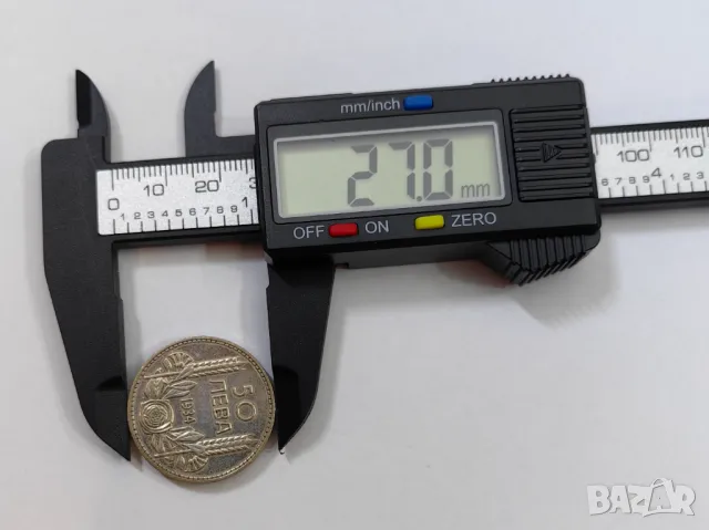 дигитален шублер от Композит подходящ за монети, снимка 2 - Нумизматика и бонистика - 47513670