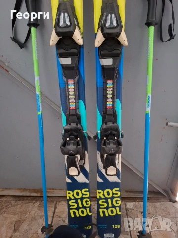 Детски комплект Rossignol-128см.+Rossignol-23, снимка 3 - Зимни спортове - 53370327
