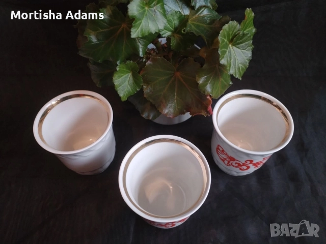 Комплект съветски чаши, снимка 4 - Сервизи - 51833607