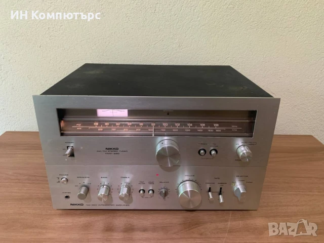Продавам сет Nikko от два компонента, снимка 2 - Ресийвъри, усилватели, смесителни пултове - 51055717