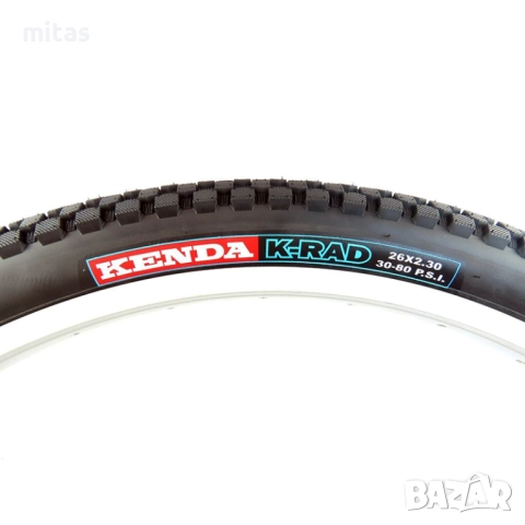 Външна велосипедна гума KENDA K-RAD (20 x 2.125) (26 x 2.30), Градска, снимка 6 - Части за велосипеди - 40659444