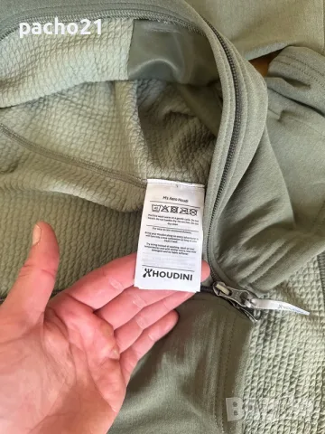 Houdini M’s Power Up Light Hiking Mid Layer Hoodie, снимка 6 - Екипировка - 56243032