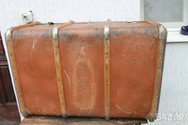 Стар куфар /1900-1930-та година/, снимка 12 - Антикварни и старинни предмети - 50447922