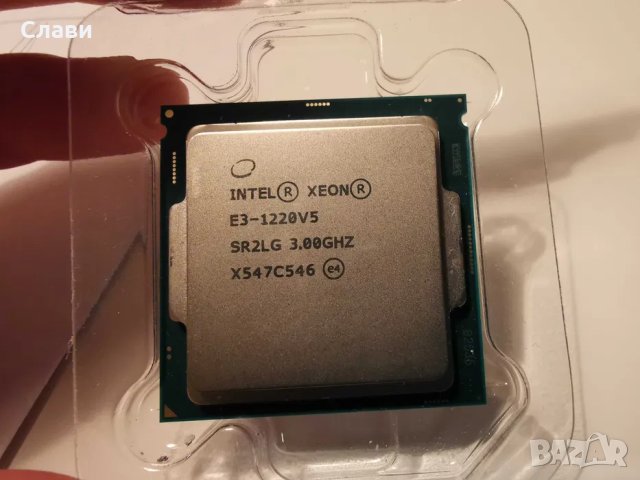 Процесор Intel Xeon E3-1220 v5 3.00GHz, снимка 1 - Процесори - 42849017