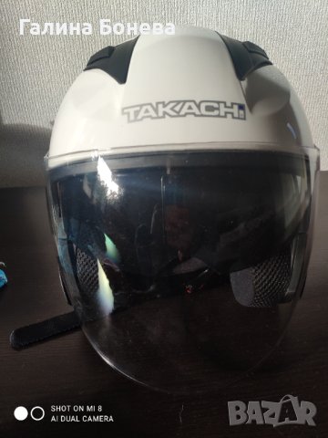 Каска за мотор TAKACHI TKR-27 , снимка 2 - Аксесоари и консумативи - 42904738