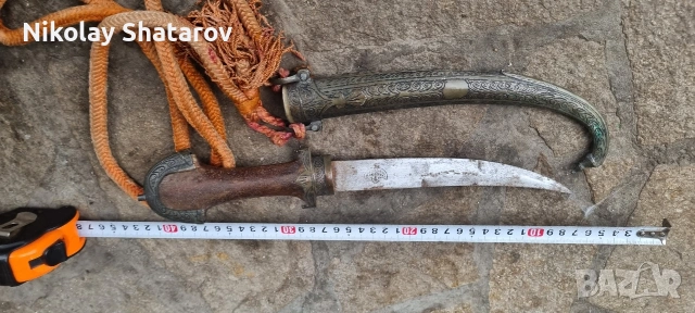 стар ханджар. кумая. арабска кама , снимка 2 - Антикварни и старинни предмети - 53189944
