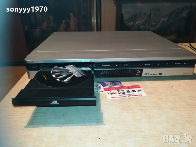 TEVION DRW-1605HDD HDD/DVD RECORDER-ВНОС GERMANY, снимка 8 - Плейъри, домашно кино, прожектори - 30261616