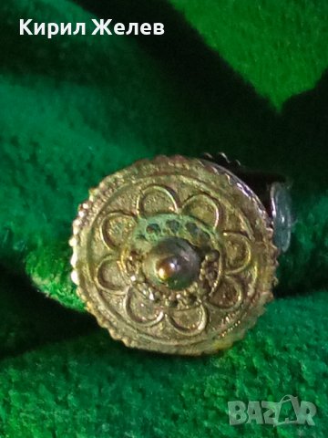 17 ВЕК САЧАНЕН ЧОРБАДЖИЙСКИ ВЪЗРОЖДЕНСКИ ПРЪСТЕН СРЕБРО/САЧАН КУЮМДЖИЙСКА РЯДКА ИЗРАБОТКА 27252, снимка 4 - Антикварни и старинни предмети - 36772061