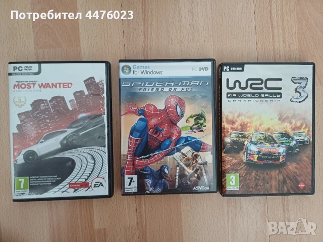 PC игри, NFS Most Wanted, Spider-Man, WRC 3