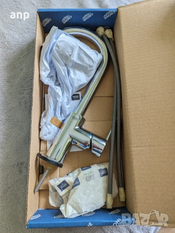 Grohe BauEdge смесител за баня 23760000 | Пълен комплект | Гаранция, снимка 3 - ВИК - 53304357