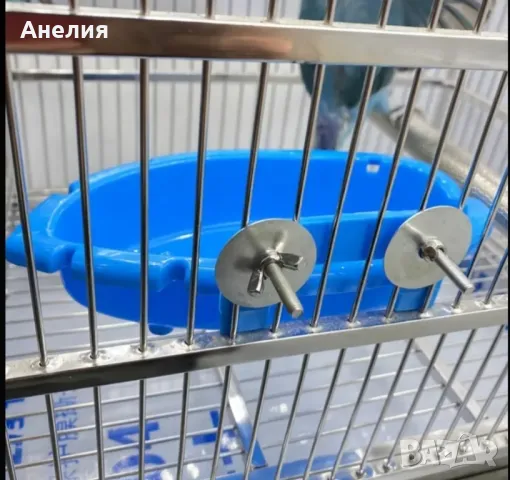 Ваничка за къпане на папагали, малки птици