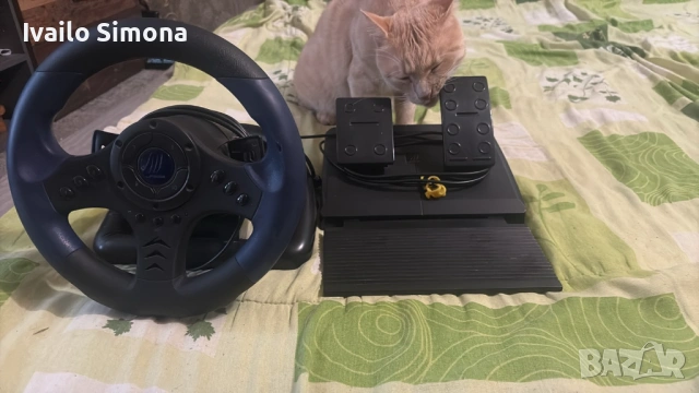 Продавам волан и педали Hama uRage GripZ