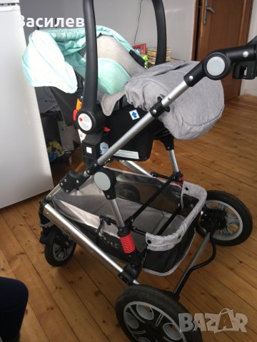 Бебешка количка 3 в 1, снимка 4 - За бебешки колички - 39381208