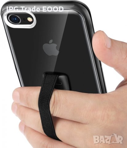 iPhone 7 силиконов кейс и стъклен протектрор + ластик за сигурност, снимка 7 - Калъфи, кейсове - 31363321