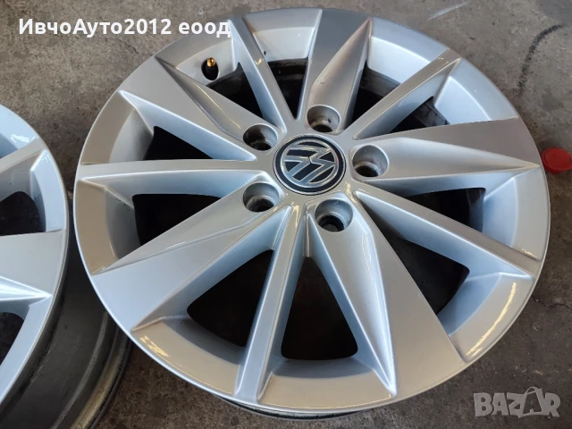 Алуминиеви джанти 15  vw golf 5.6.7 Фолксваген голф , снимка 3 - Гуми и джанти - 50663438