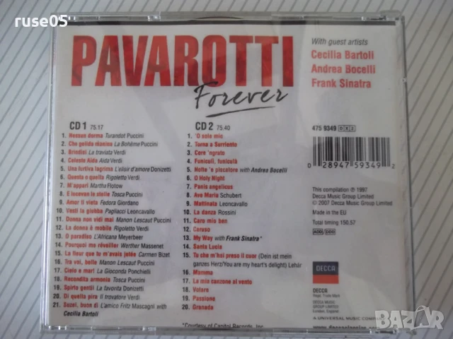 CD аудио "PAVAROTTI - Forever" двоен, снимка 2 - CD дискове - 51021264