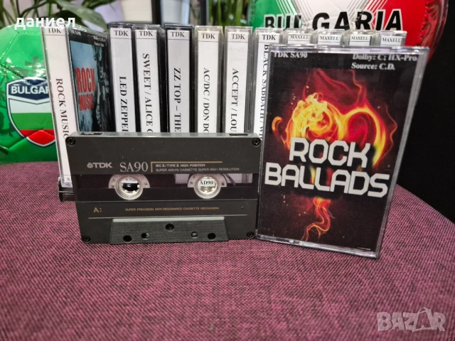 Хубави аудио касети TDK и MAXEL с готина рок музика + подарък, снимка 8 - Аудио касети - 54080518