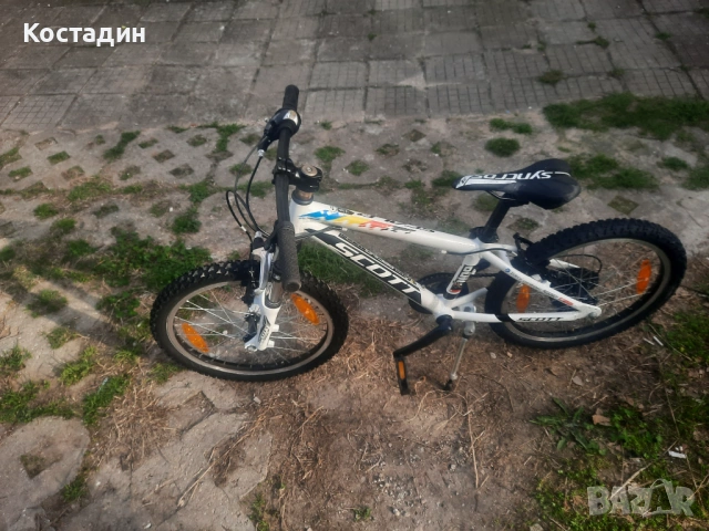 Детски велосипед Scott Scale Junior MTB White 20 цола, снимка 10 - Велосипеди - 54237721