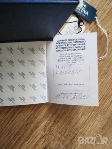 Оригинален"Festina"30bar Diver, снимка 2 - Мъжки - 51781911