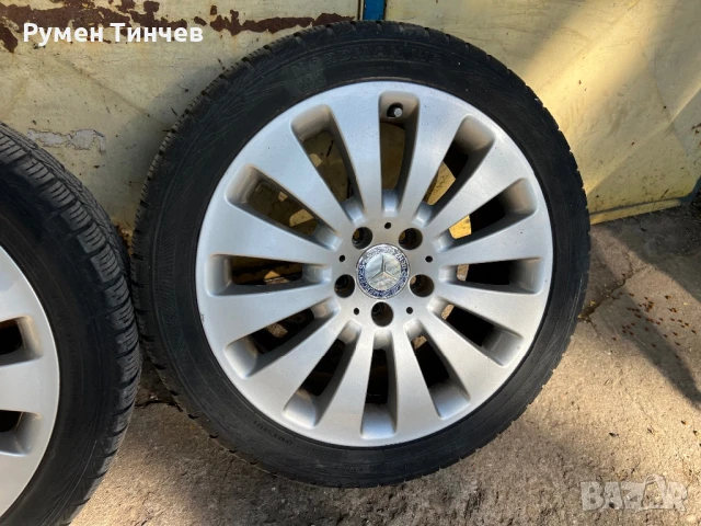Оригинални джанти за Мерцедес 17 ки, снимка 5 - Гуми и джанти - 50901824