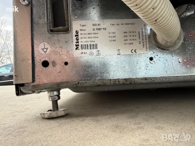 Професионална съдомиялна Miele Инокс, снимка 8 - Съдомиялни - 49386885