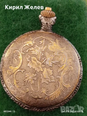 Джобен часовник Louis Delon quartz Japan movt за КОЛЕКЦИОНЕРИ 51551, снимка 5 - Джобни - 55816388
