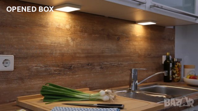 Комплект Paulmann - 2xLED/8W Лампа за под кухненски шкаф VANE 230V IP44, снимка 8 - Лед осветление - 39937326