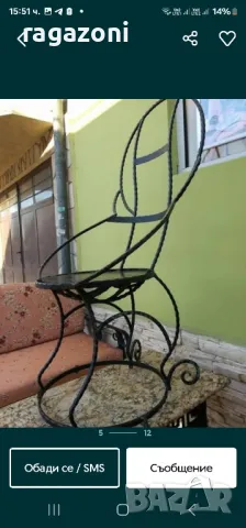 Кресла от ковано желязо, снимка 3 - Градински мебели, декорация  - 33075472