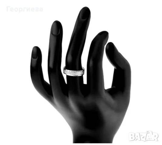 Сребърен пръстен , снимка 2 - Пръстени - 56432546