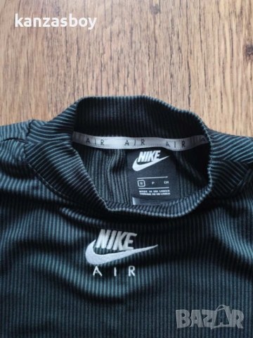 Nike Sportswear Air Mock - страхотна дамска блуза С, снимка 3 - Блузи с дълъг ръкав и пуловери - 54019389