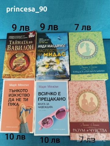 Книги нови и такива на един прочит 
