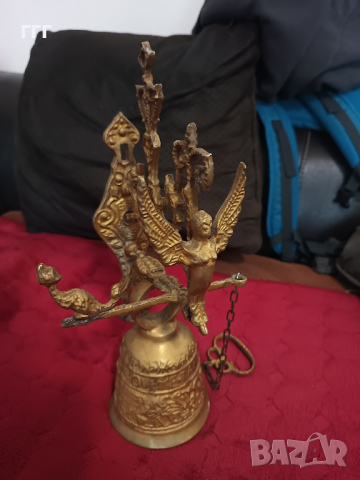 Месингова камбана за врата, снимка 5 - Декорация за дома - 44792499