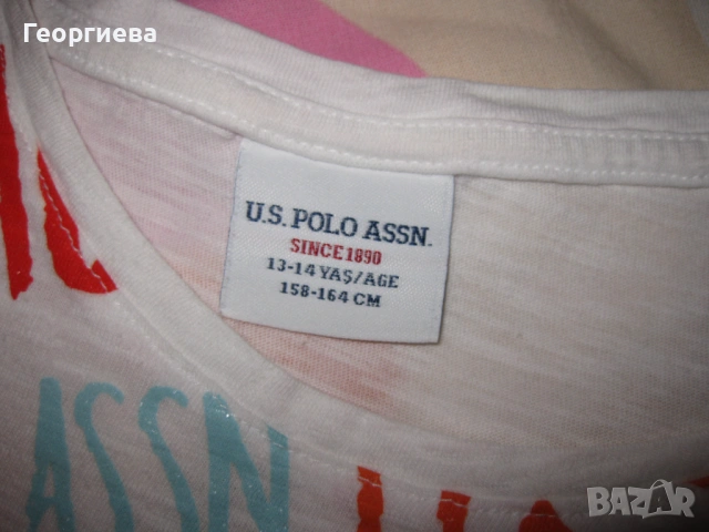 Маркови блузки на Tommy Hilfiger и U.S.Polo!, снимка 3 - Детски Блузи и туники - 53254314